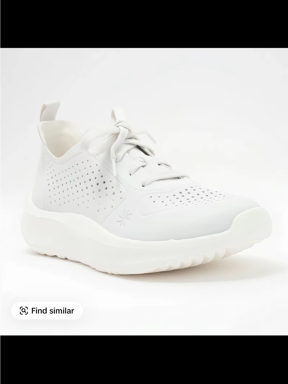 Cloudsteppers by Clarks All-White Perforated Slip-On Sneakers
